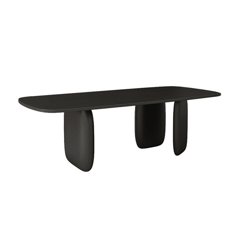 Modern Style Dining Set 1/4/5 Pieces Rectangle Pine Wood Dining Table for Kitchen