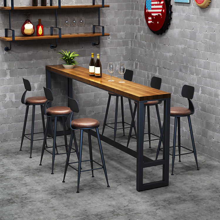 Solid Wood Table Rectangle Dining Table for Kitchen Living Room Coffee Room