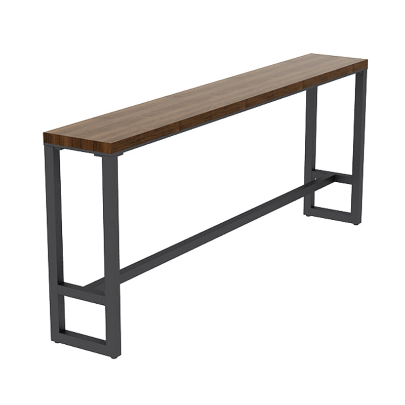 Solid Wood Table Rectangle Dining Table for Kitchen Living Room Coffee Room