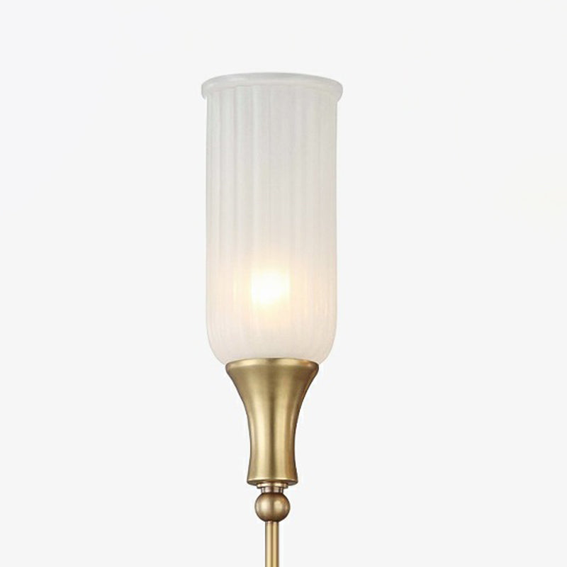 Glass Cylinder Wall Sconces Industrial Style Multi Lights Wall Mounted Lamps