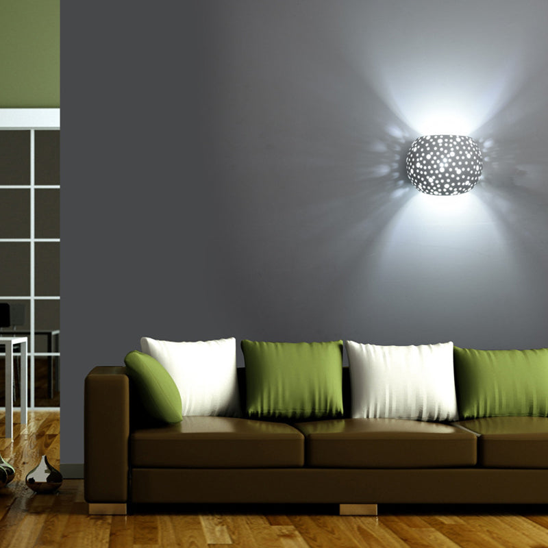 Modern Style Geometric Wall Lighting Fixtures Metal 1 Lights Wall Washer Sconce