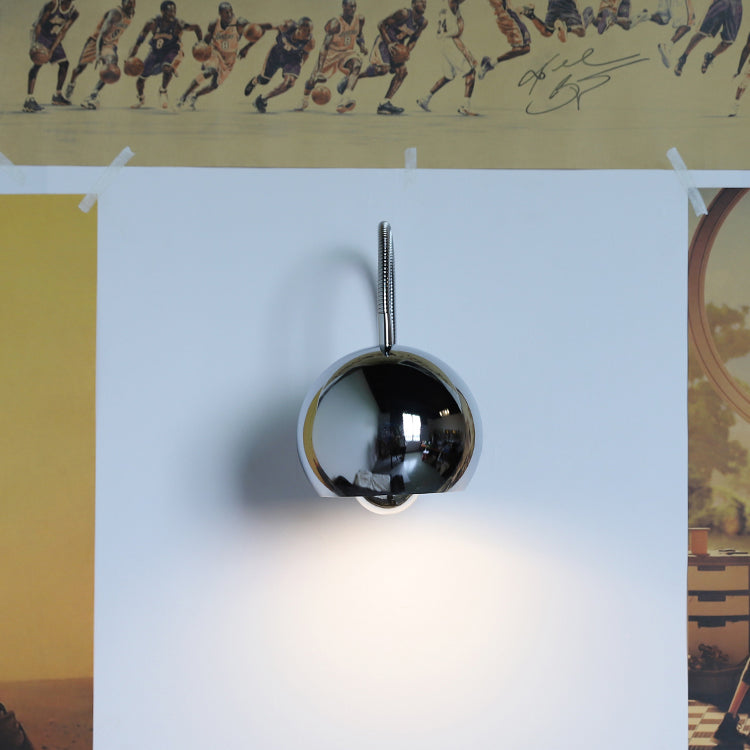 Modern Style Ball Wall Light Sconces Metal 1 Light Wall Lighting