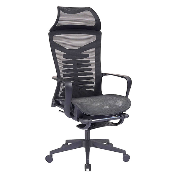 Modern Fixed Arms Office Chair Ergonomic Breathable AirGrid Chair