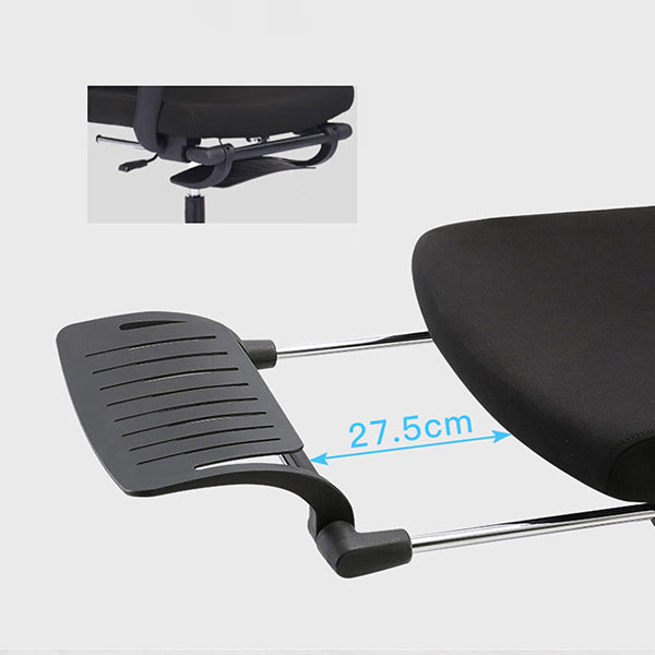 Modern Fixed Arms Office Chair Ergonomic Breathable AirGrid Chair
