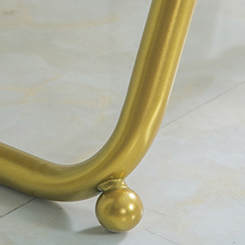 Iron Glam Book Shelf Shelves Included Bookcase Closed Back for Home Office