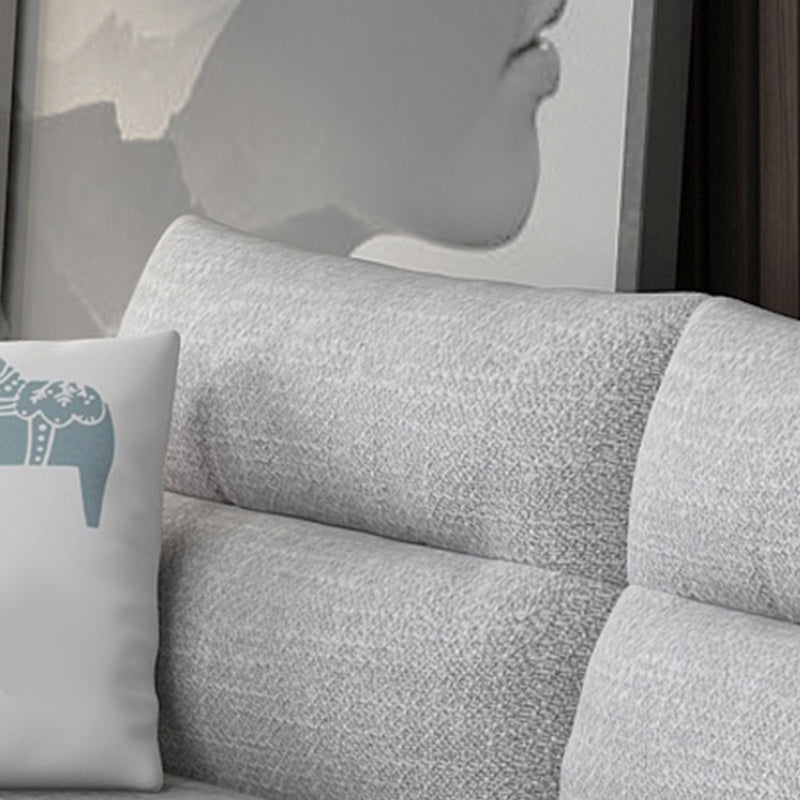 Storage Faux Leather Sectionals with Pillow Top Arm for 4 People