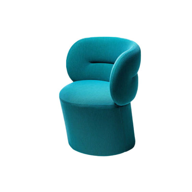 Nordic Style with Fabric Seat Armless Fixed Back Parsons Chair