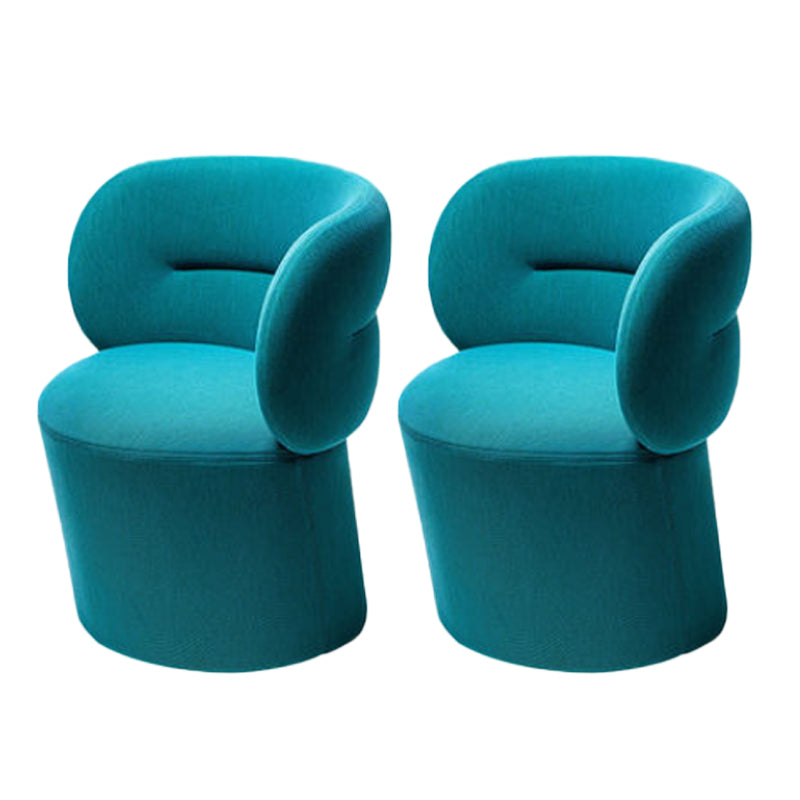 Nordic Style with Fabric Seat Armless Fixed Back Parsons Chair