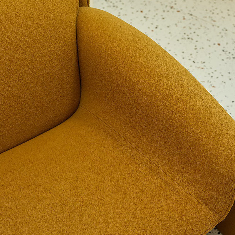 28.35" Wide Scandinavian Style Single Sofa Chair Polyester Arm Chair for Bedroom