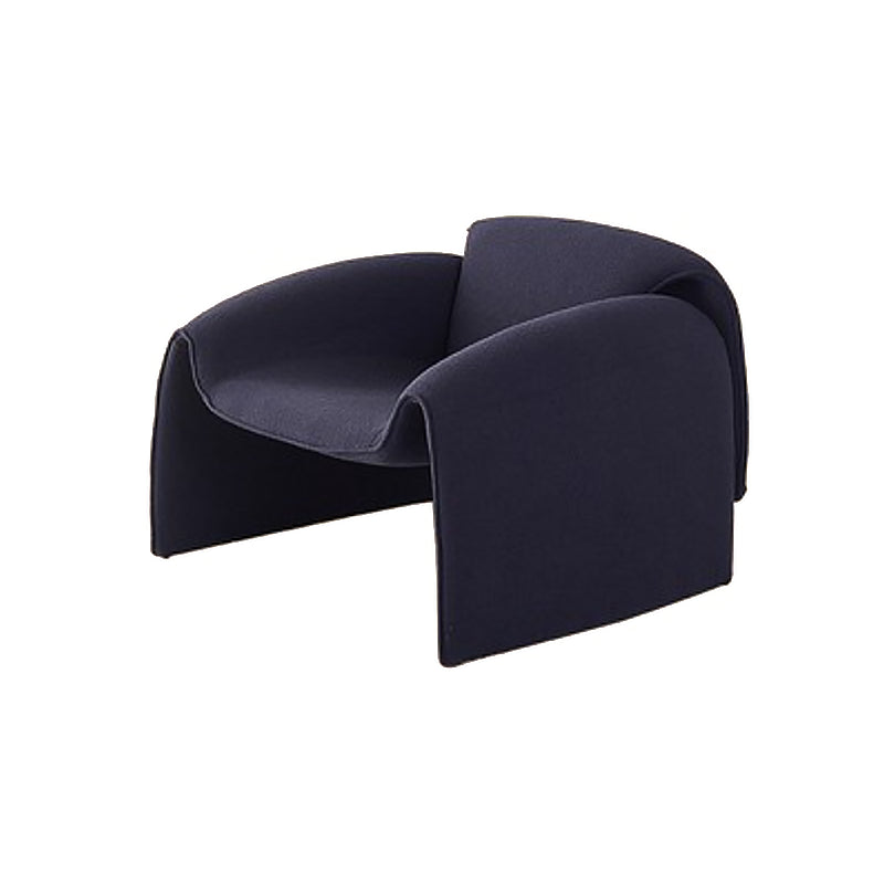 28.35" Wide Scandinavian Style Single Sofa Chair Polyester Arm Chair for Bedroom