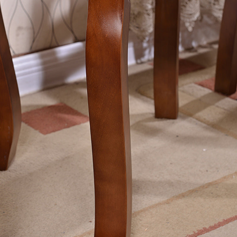Traditional Round Side Table Minimalist Wood Sofa Corner Table