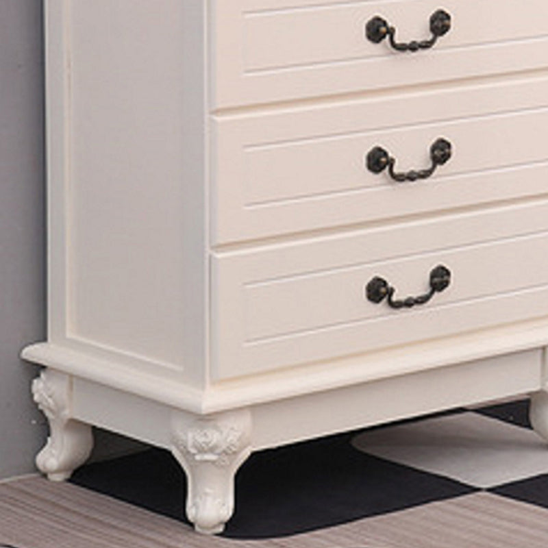 Contemporary Bedroom Storage Chest Solid Wood Soft-Close Drawers Dresser