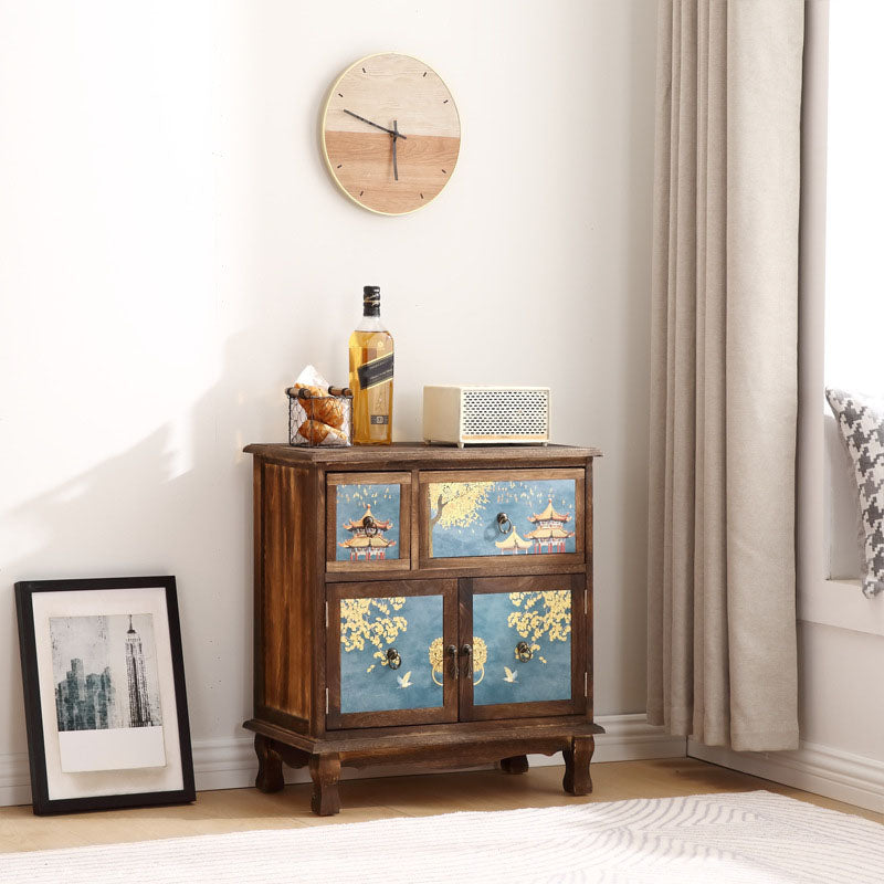 11.81-inch Width Storage Chest Traditional Solid Wood Dresser