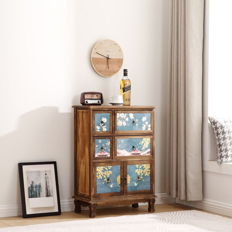 11.81-inch Width Storage Chest Traditional Solid Wood Dresser