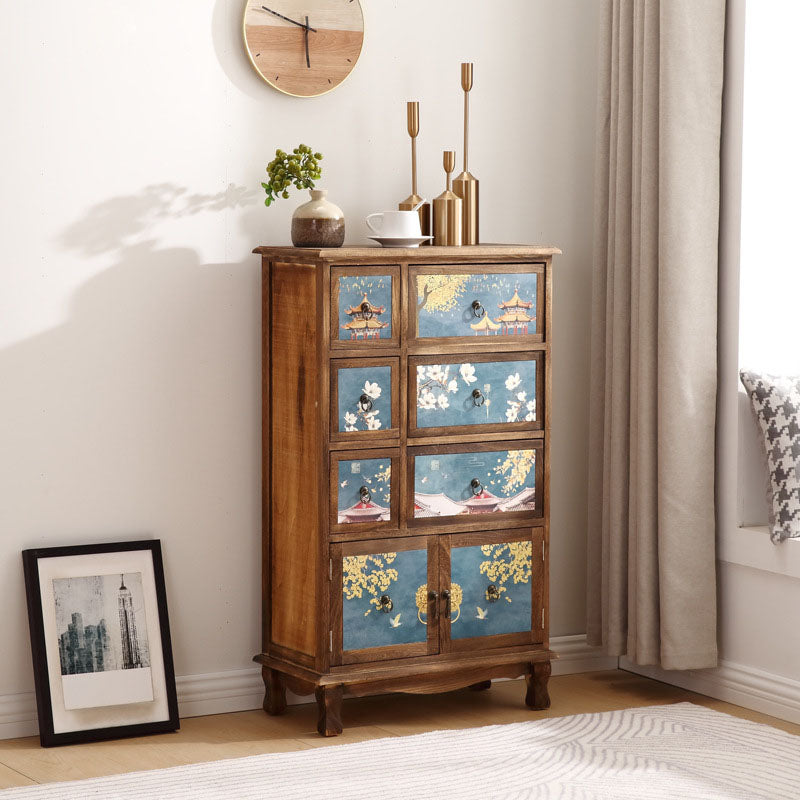 11.81-inch Width Storage Chest Traditional Solid Wood Dresser