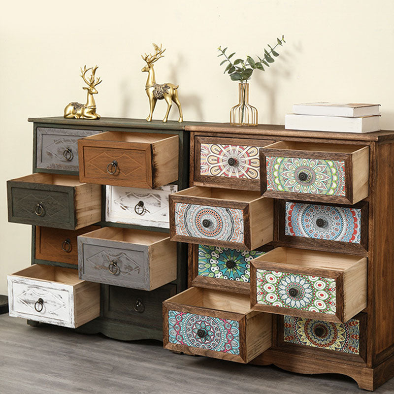 11.81-inch Width Storage Chest Traditional Solid Wood Dresser