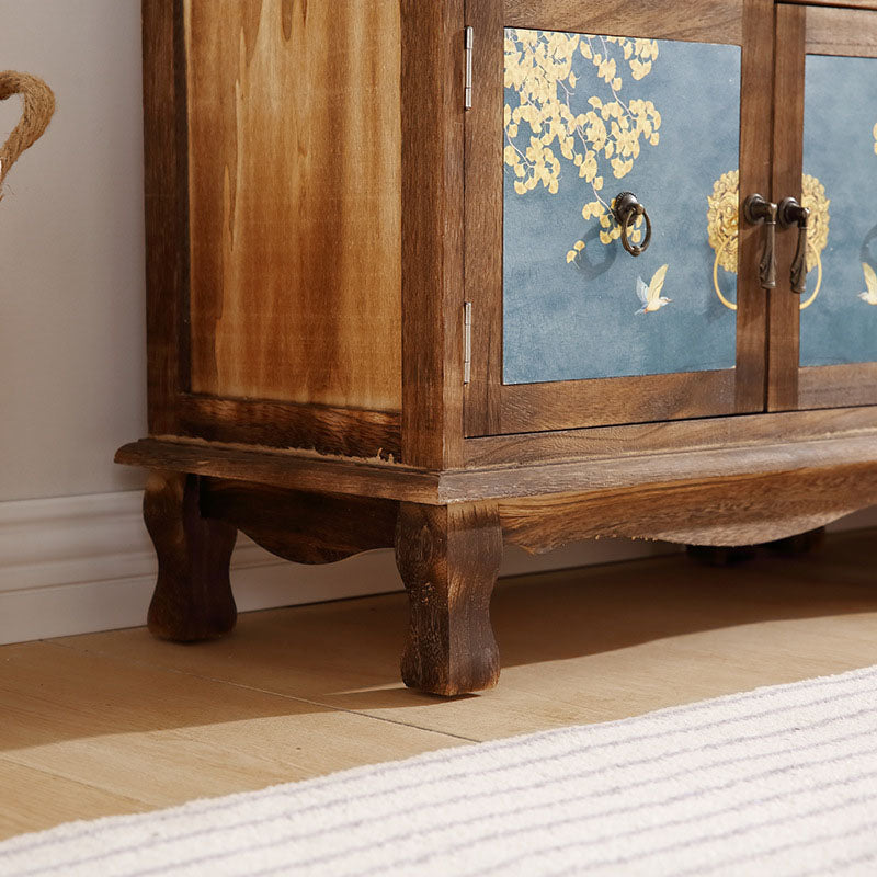 11.81-inch Width Storage Chest Traditional Solid Wood Dresser