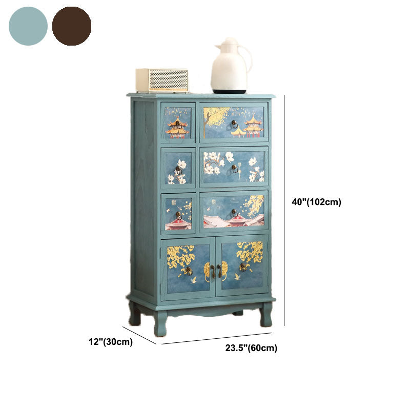 11.81-inch Width Storage Chest Traditional Solid Wood Dresser