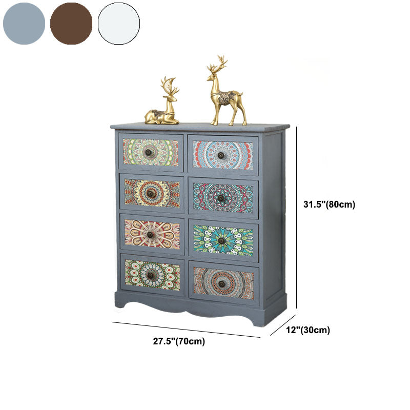 11.81-inch Width Storage Chest Traditional Solid Wood Dresser
