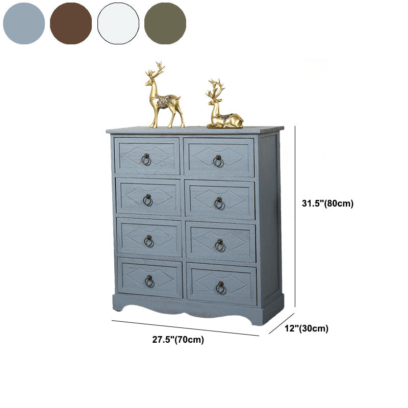 11.81-inch Width Storage Chest Traditional Solid Wood Dresser