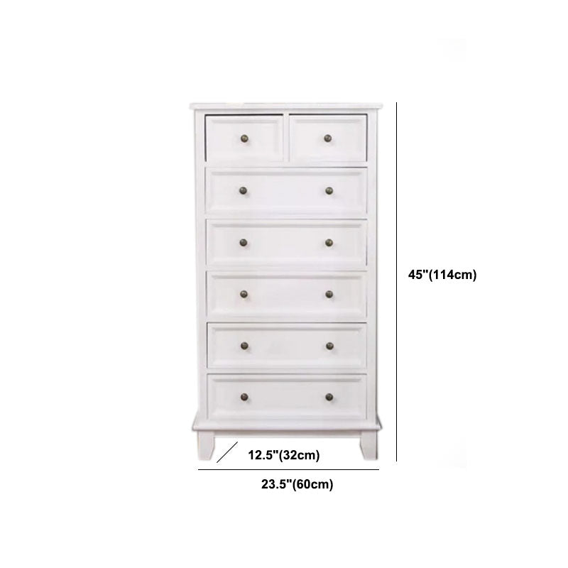 Traditional Storage Chest Solid Wood Storage Chest Dresser for Living Room