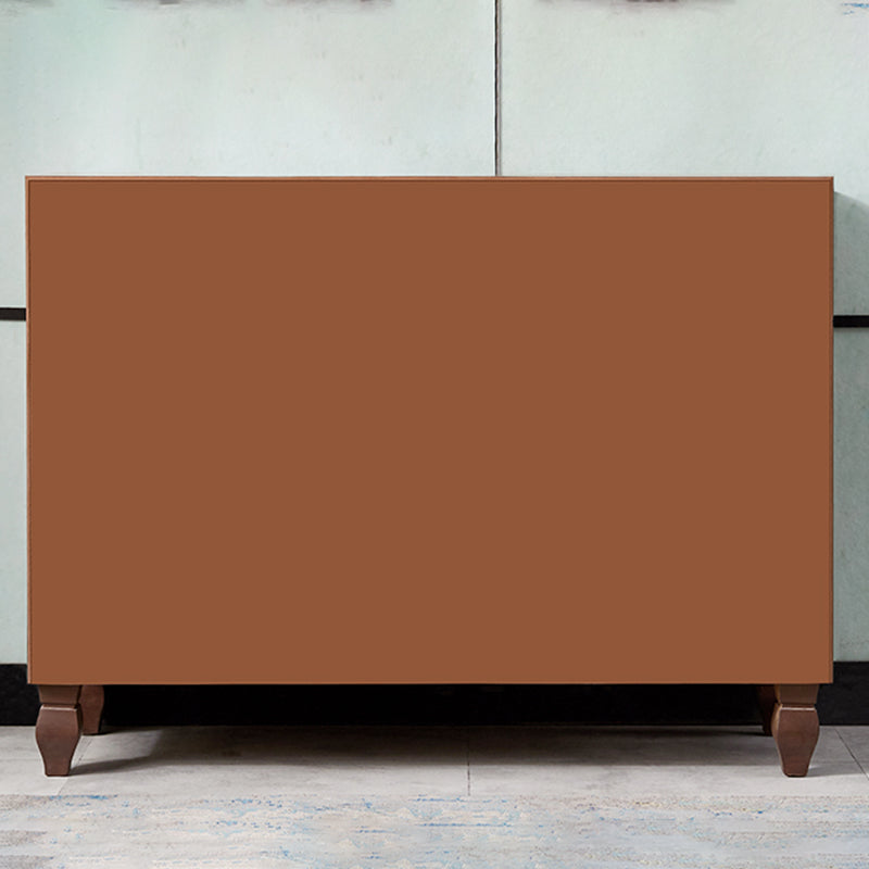 Mid-Century Modern Wood Cabinet Knobs Side Cabinet with Drawer