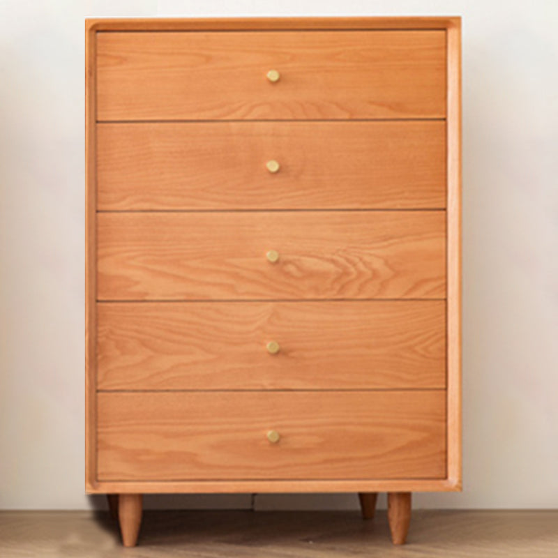 Modern Rectangle Cabinet Knobs Wood Side Cabinet with Drawer