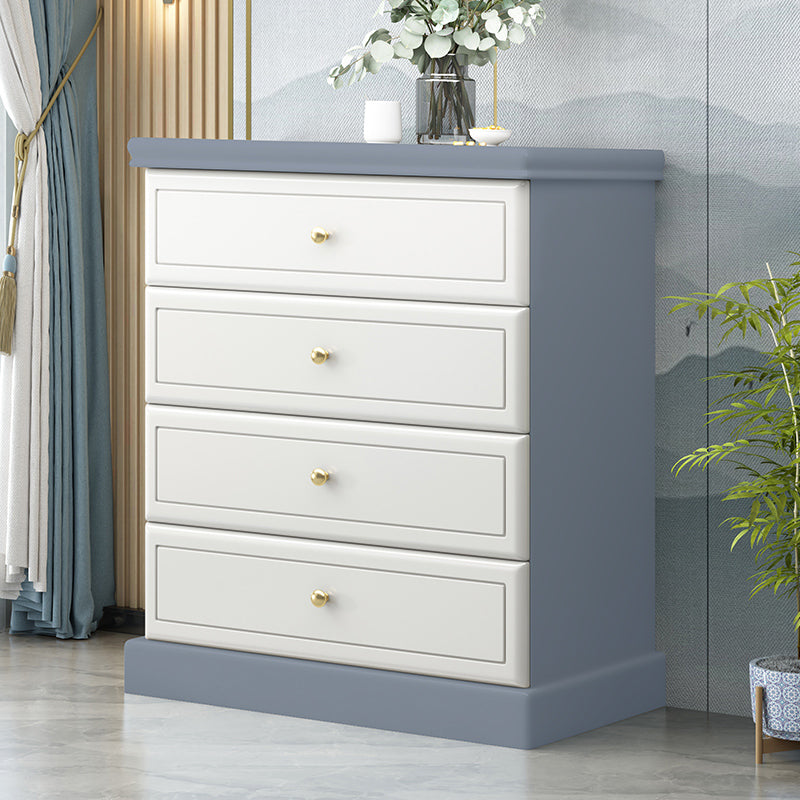 Modern Rectangle Brown Cabinet Knobs Wood Side Cabinet with Drawer