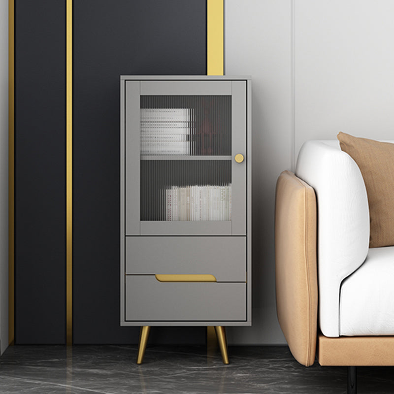 Modern Rectangle Cabinet Standard Knobs Side Cabinet with Drawer