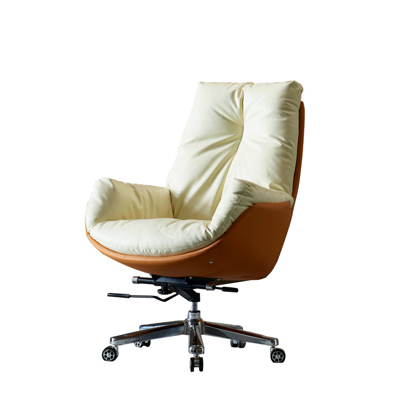 31"W Contemporary Arm Chair Upholstered Tilt Mechanism Executive Chair