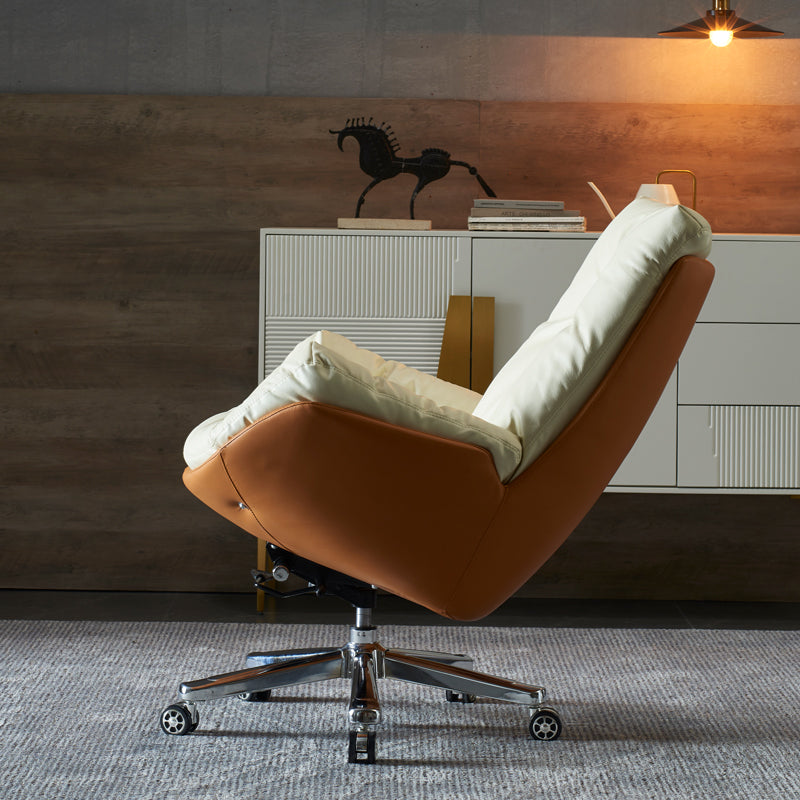 31"W Contemporary Arm Chair Upholstered Tilt Mechanism Executive Chair