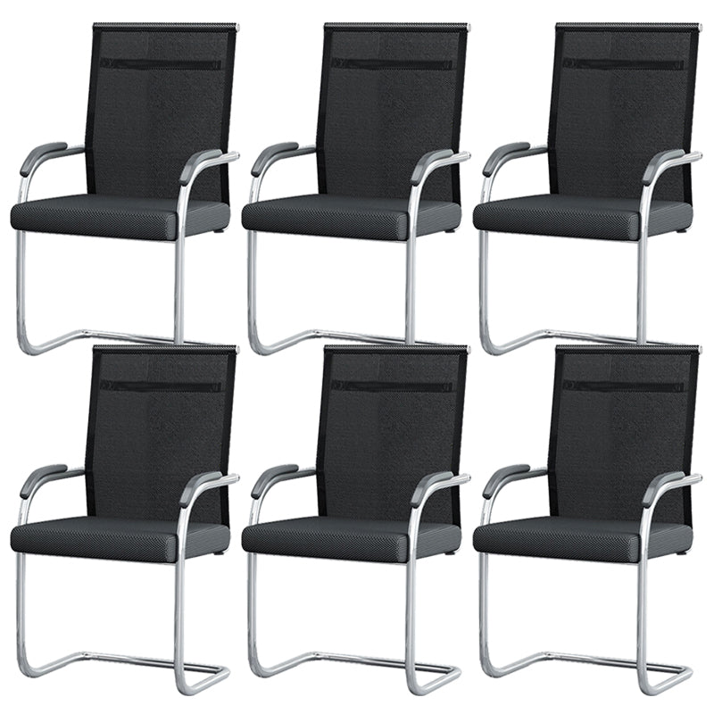 Modern & Contemporary Microfiber Chair Desk Chair Mid-Back Office Chair