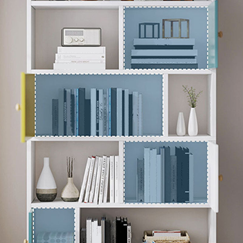 25" L X 9.5" W Engineered Wood Shelf Bookcase Standard Modern Vertical Book Shelf