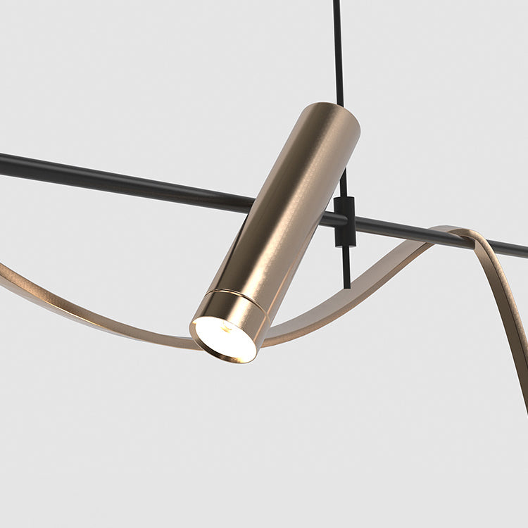 Contemporary Style Spherical Hanging Pendant Lights Glass 4- Light Pendant Light Fixtures