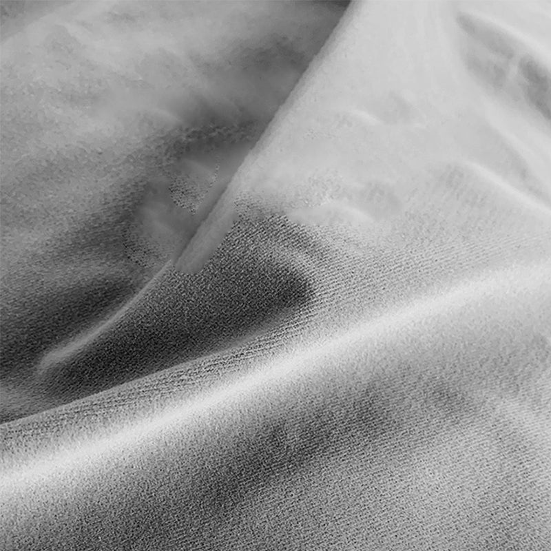 Nordic Gray Living Room Modular Gray Upholstery Square Arm Sofa