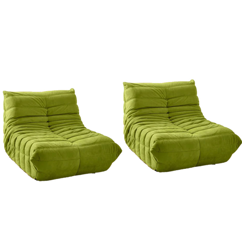 Nordic Armless Removable Slipcover Tight Back Lounge Accent Chair