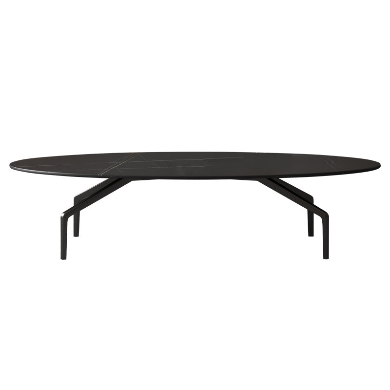 Glam Slate Coffee Cocktail Table 4 Legs Cocktail Table for Living Room