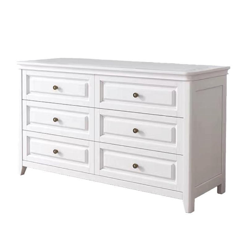 Modern Rectangle Side Cabinet Wood Knobs Cabinet with Drawer