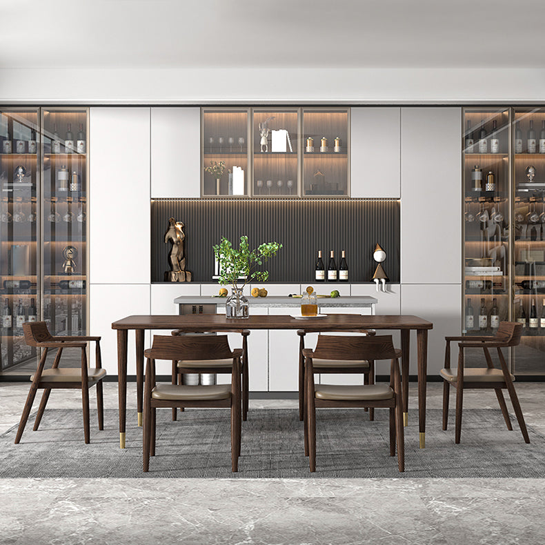 Solid Wood Table Simplicity Style Dining Table for Home and Kitchen