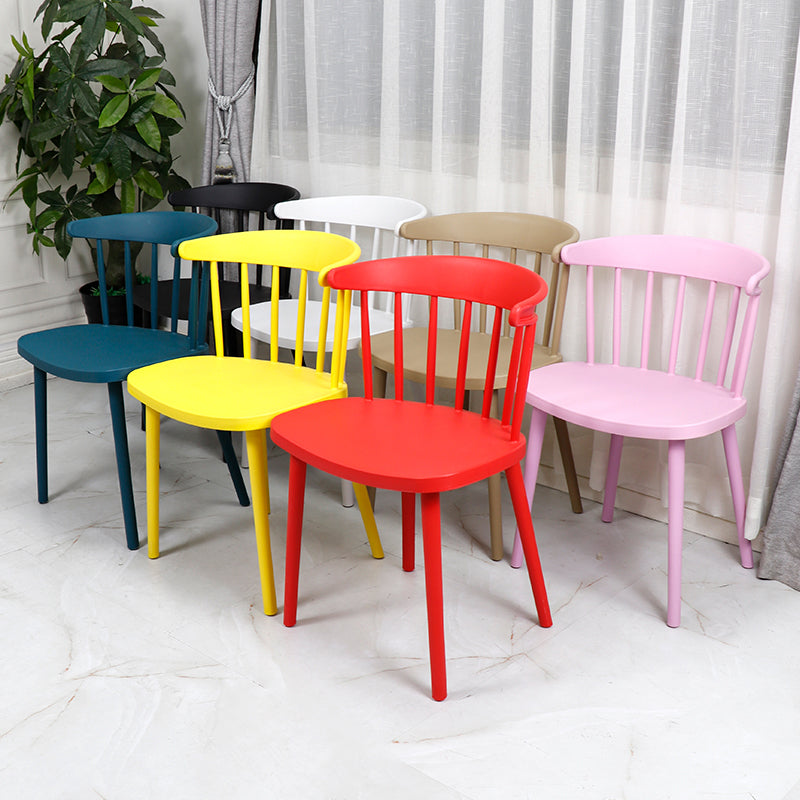 Contemporary Dining Room Chair Plastic Side Chair for Home Use