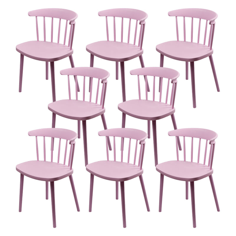 Contemporary Dining Room Chair Plastic Side Chair for Home Use