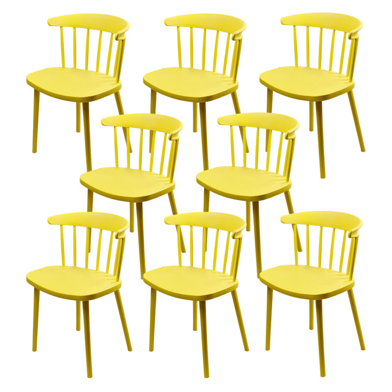 Contemporary Dining Room Chair Plastic Side Chair for Home Use