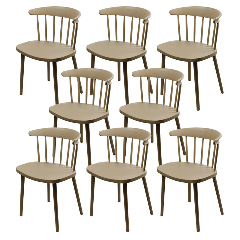 Contemporary Dining Room Chair Plastic Side Chair for Home Use