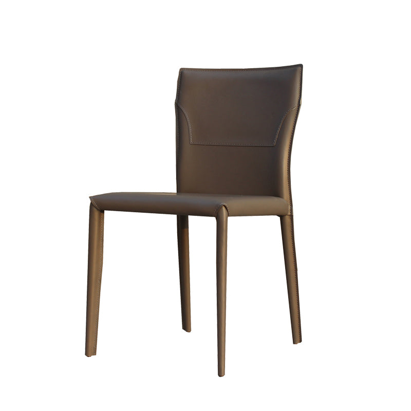 Contemporary Armless Dining Chairs Upholstered Chair for Home