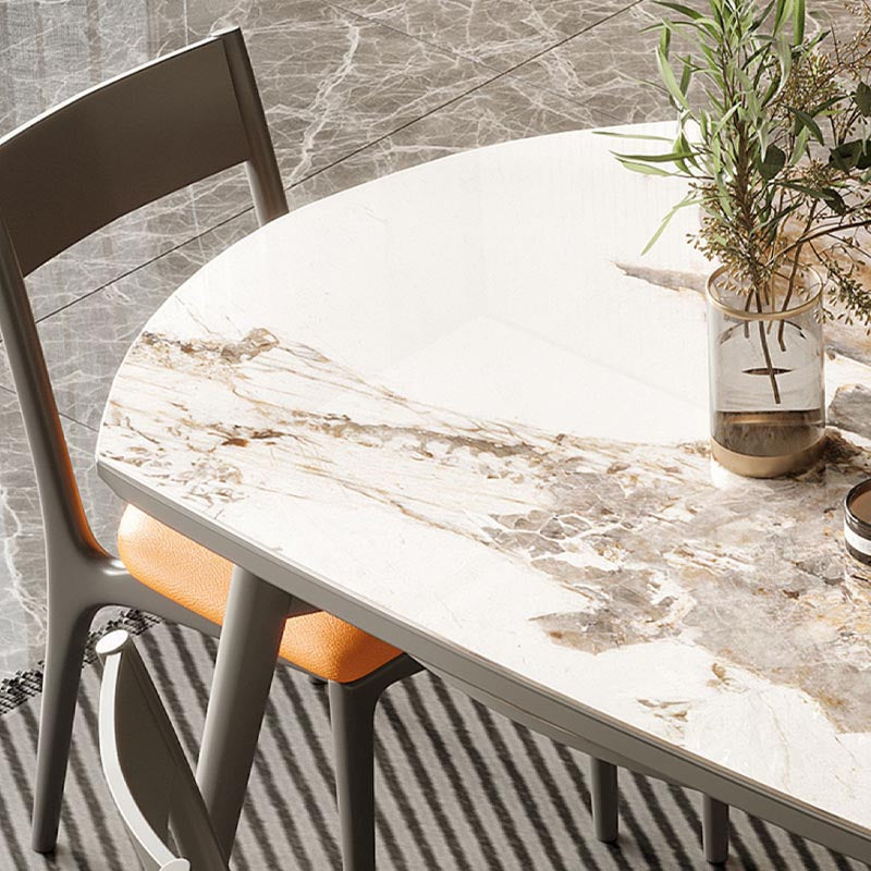 4-foot Solid Wood Table Round Traditional Luxury Extendable Dining Table