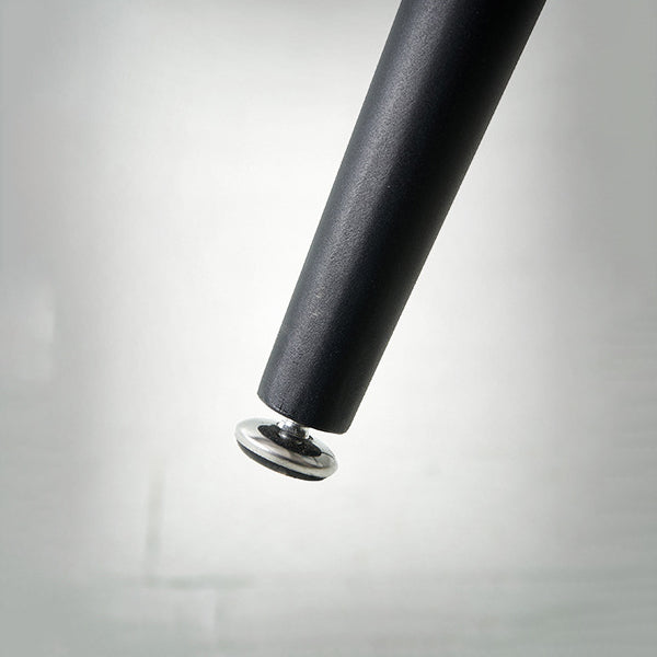 Industrial Dining Table with Black Stone Rectangle Dining Table for Kitchen