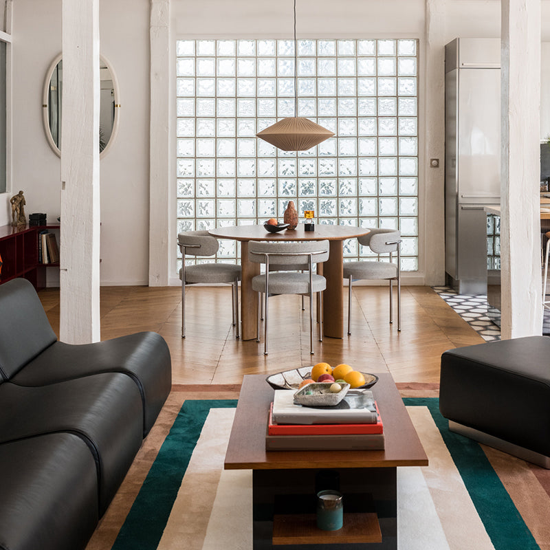 Contemporary Style Dining Chairs Upholstered Open Back Armless Chair for Home