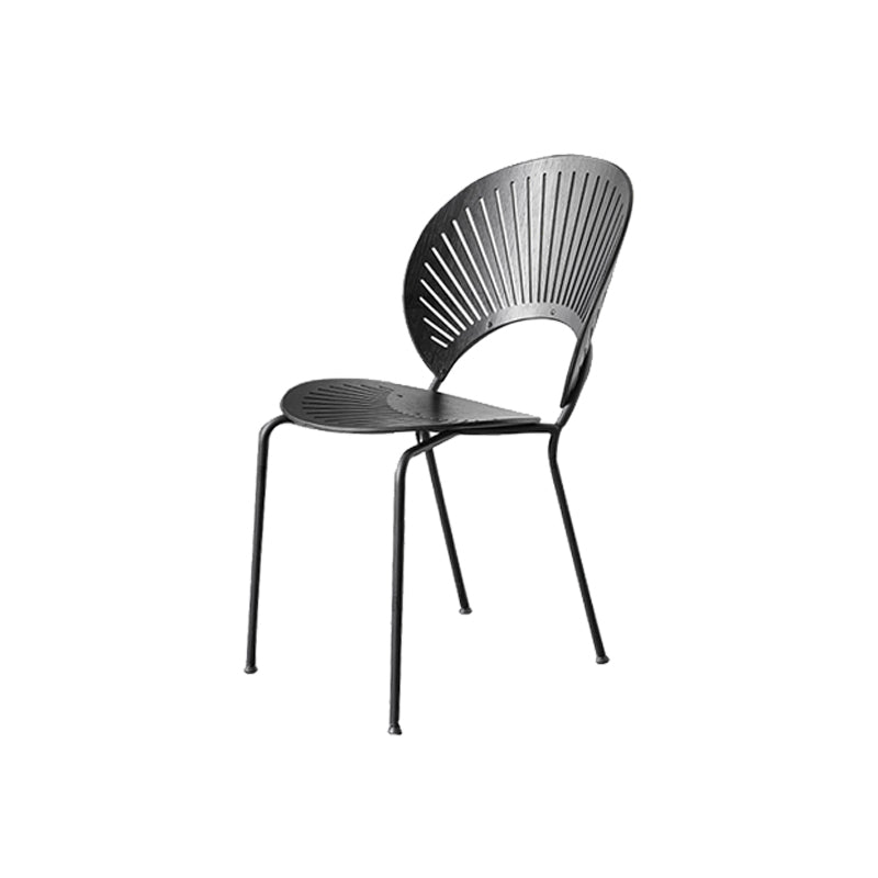 Manufactured Wood Dining Chair Contemporary Armless Home Side Chair