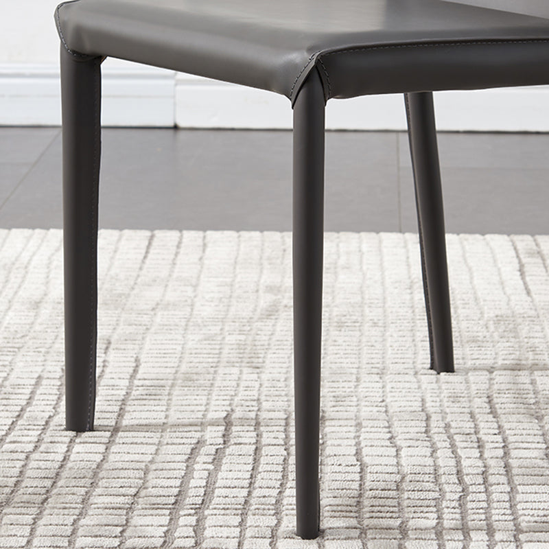 Contemporary Kitchen Dining Side Chair Matte Finish Dining Chair