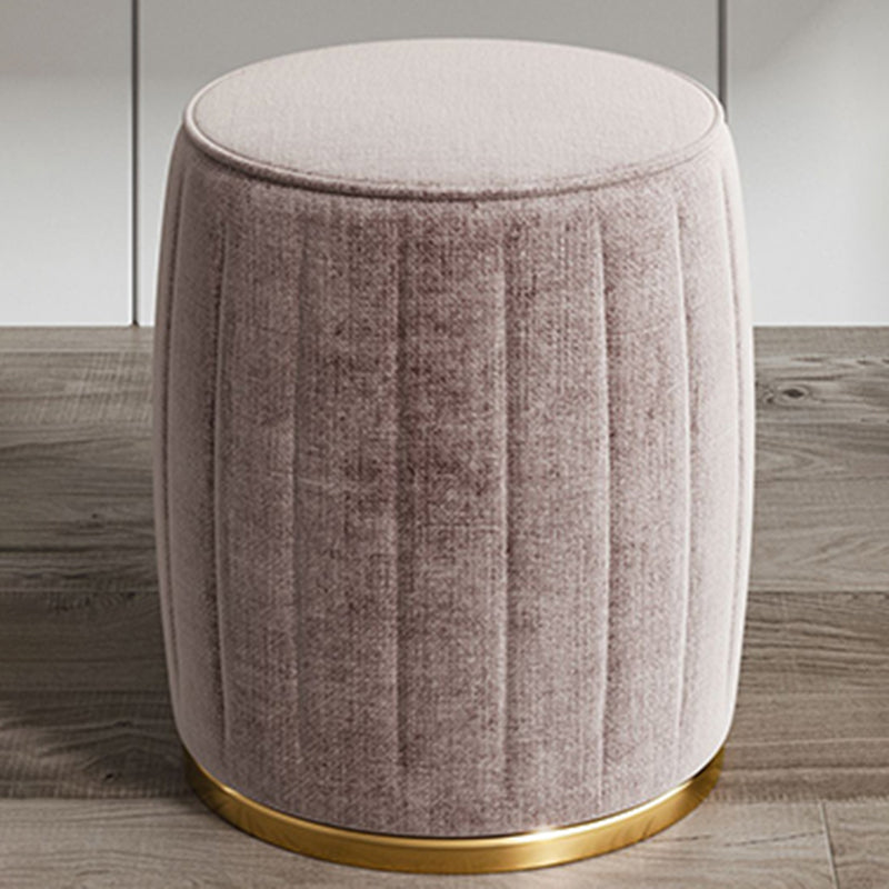 2-Drawer Vanity Makeup Table Set Vanity Stool in White - 29.53" H